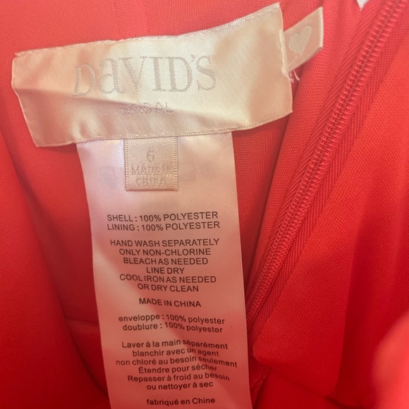 David’s bridal versa convertible long mesh dress - Picture 2 of 2